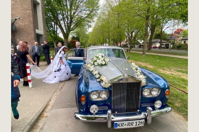 Rolls Royce als Brautwagen