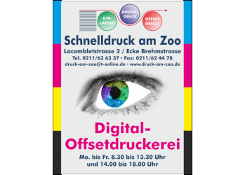 Schnelldruck am Zoo